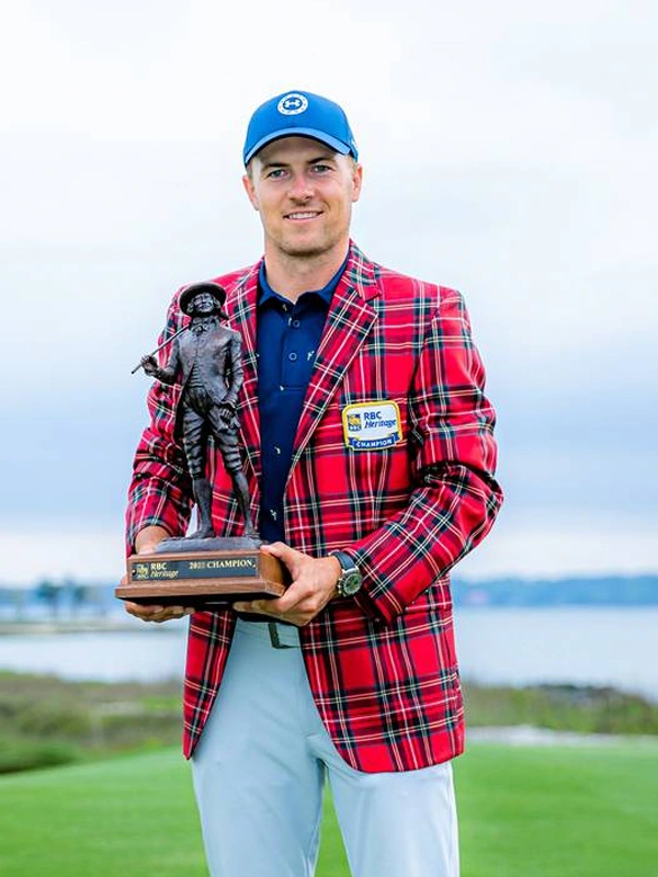 RBC Heritage Red Checked Jacket