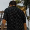 Road House Jake Gyllenhaal Polka Dot Shirt Black