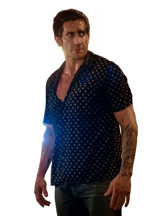 Road House Jake Gyllenhaal Polka Dot Shirt