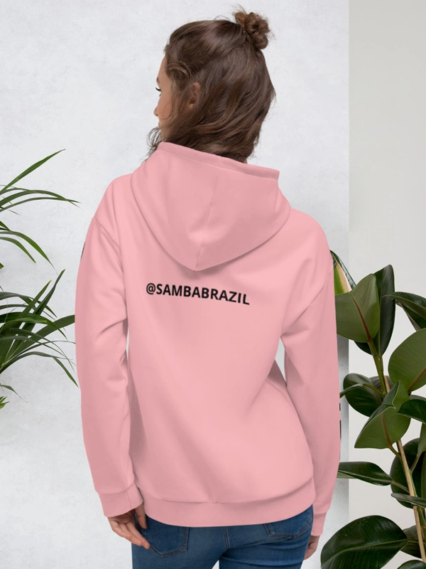 Samba Brazil Hoodie Pink