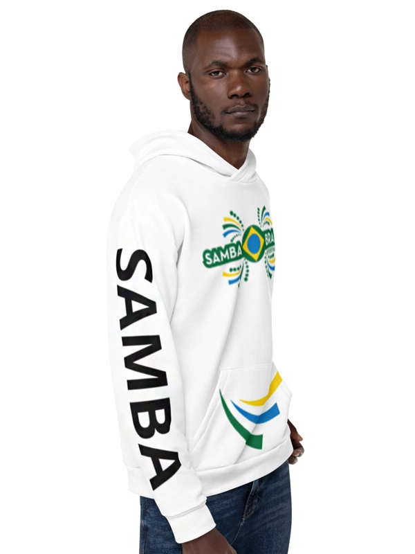 Samba Hoodie White