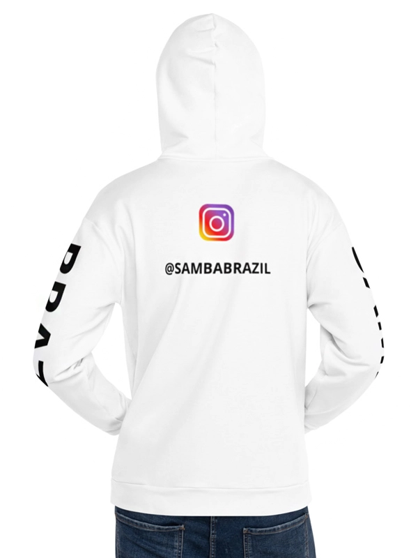 Samba White Hoodie