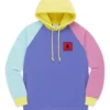 Teddy Fresh Color Block Hoodie