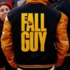 The Fall Guy Black and Yellow Letterman Jacket