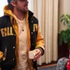 The Fall Guy Ryan Gosling Black and Yellow Varsity Jacket