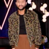 The Voice S24 John Legend Leopard Bomber Jacket