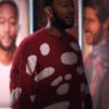 The Voice S25 John Legend Red Sweater