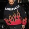 Vaffanculo Flame Hoodie Drake