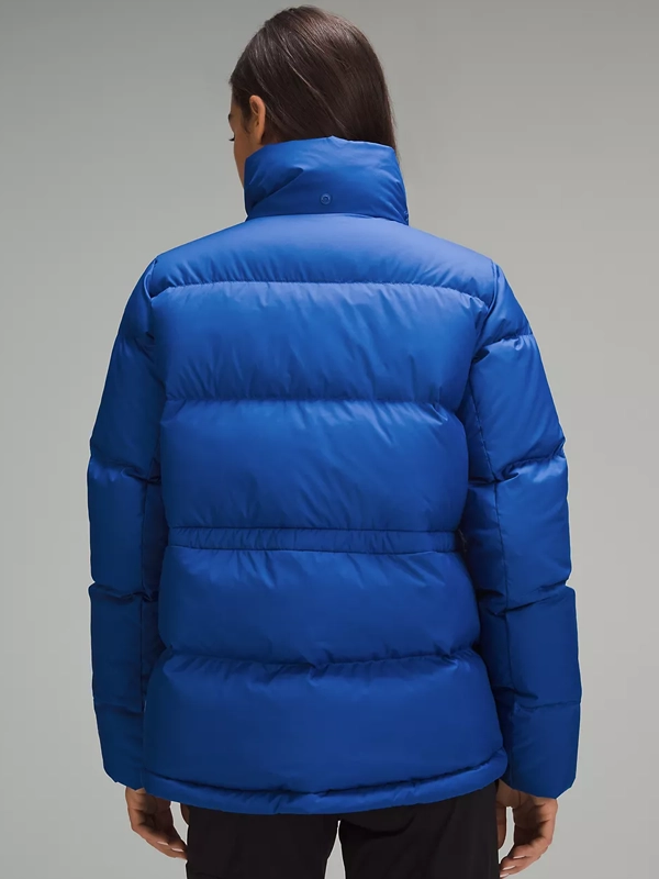 Wunder Puff Blue Jacket Lululemon