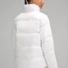 Wunder Puff White Jacket Lululemon