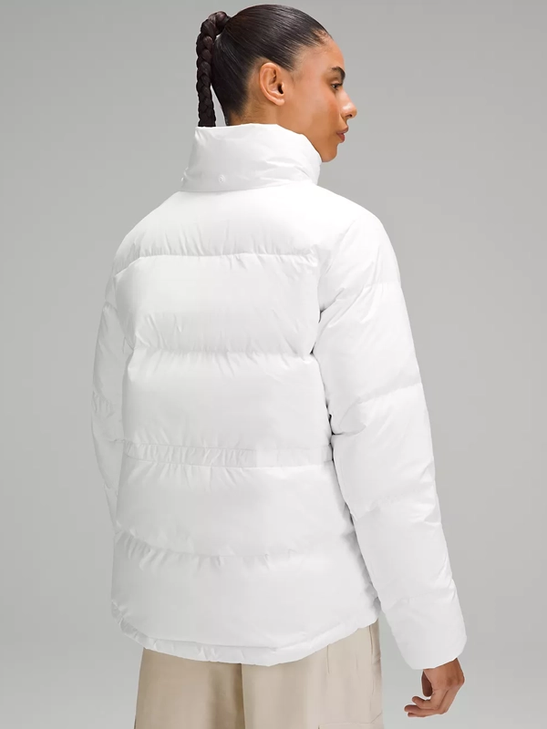 Wunder Puff White Jacket Lululemon