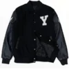 Yonsei University Black Varsity Jacket