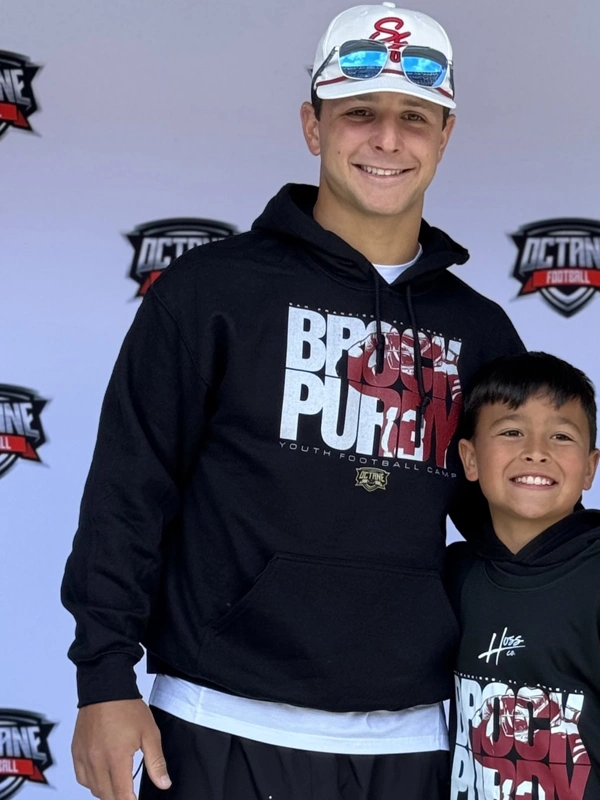 Youth Football Camp Brock Purdy Hoodie