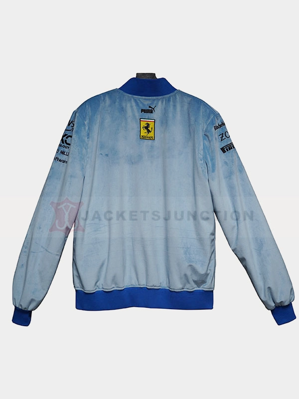 ferrari miami varsity jacket