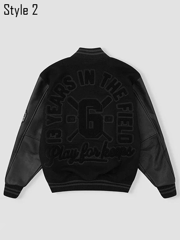 13YR PFK Geedup Varsity Jacket Black