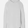 3D Knit Lightweight Hoodie Grey