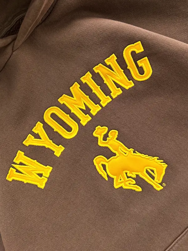 Akimbo Wyoming Brown Hoodie