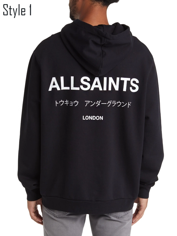 All Saints Underground Pullover Hoodie