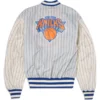 Alpha Industries New York Knicks Reversible Bomber Jacket