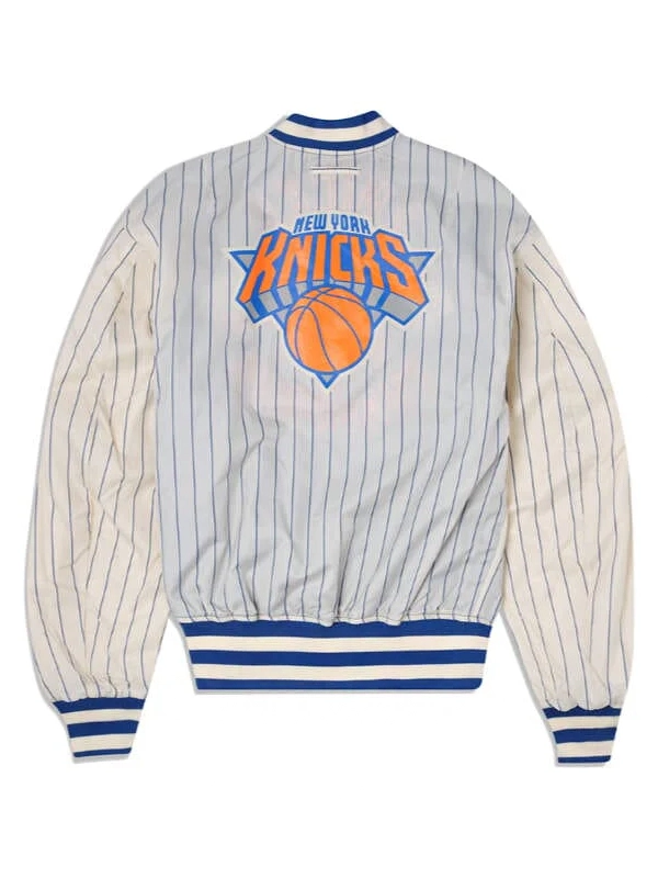 Alpha Industries New York Knicks Reversible Bomber Jacket