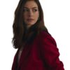 Anne Hathaway The Idea of You Red Blazer