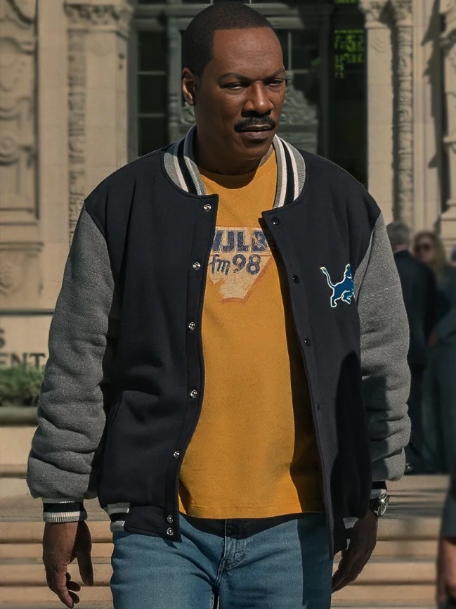 Axel Foley Beverly Hills Cop 4 Eddie Murphy Varsity Jacket