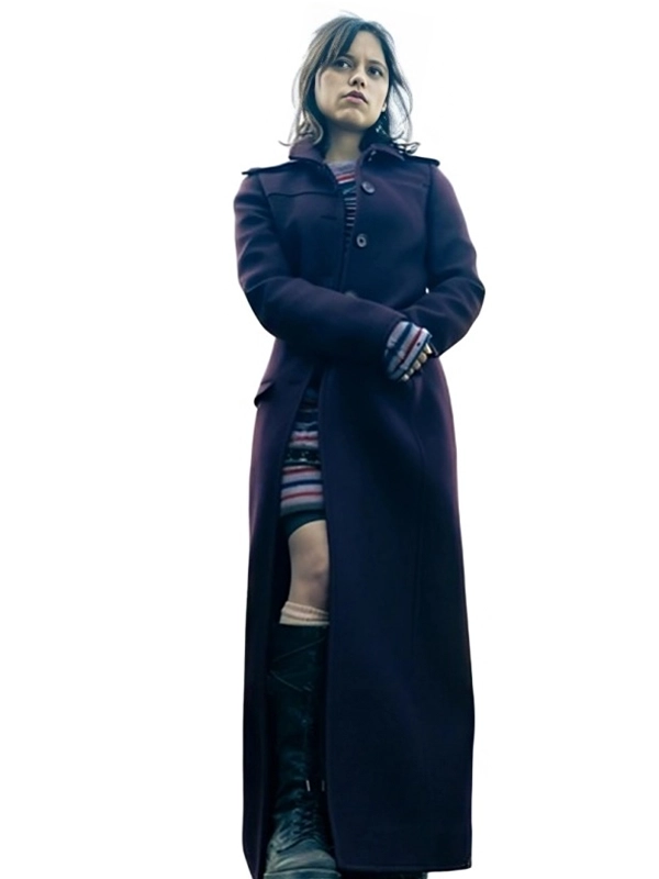 Beetlejuice 2024 Jenna Ortega Long Coat