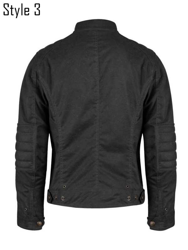 Belstaff Waxed Cotton Black Jacket