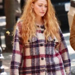 It Ends With Us Blake Lively Plaid Jacket