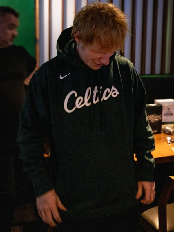 Boston Celtics Hoodie Ed Sheeran