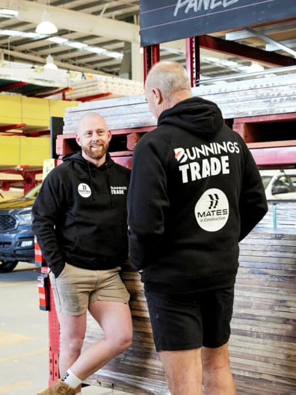 Bunnings Trade Hoodie Black