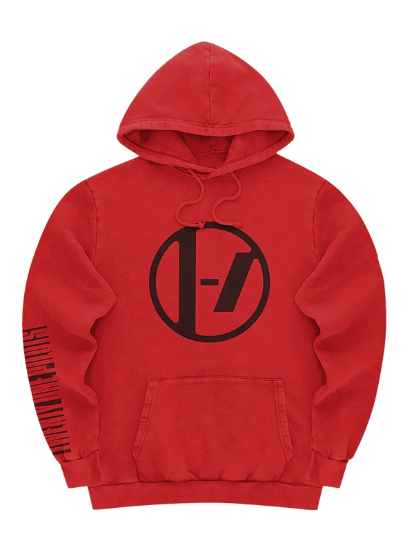 Logo BackBlock Hoodie Twenty One Pilots Medium