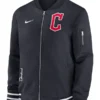 Cleveland Guardians Navy Blue Bomber Jacket