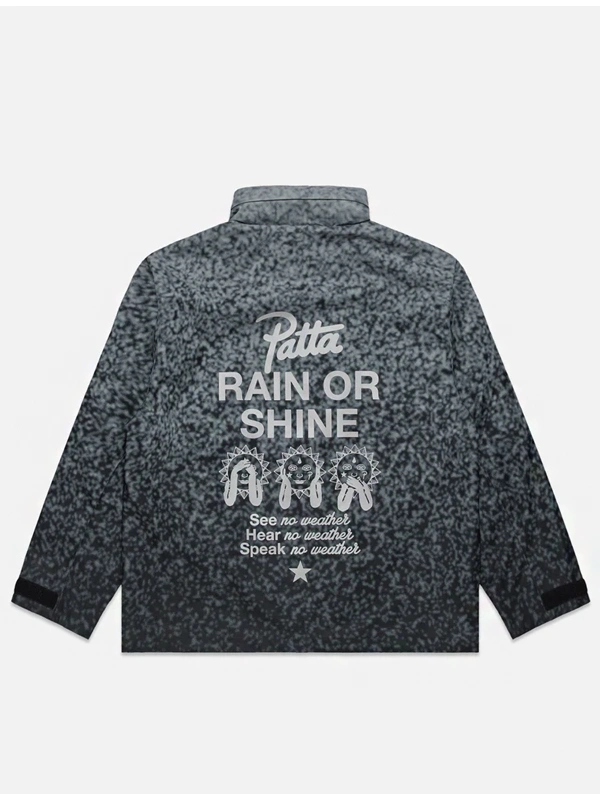 Converse x Patta Rain Gradient Black Jacket