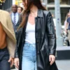 Dakota Johnson Leather Coat Materialists