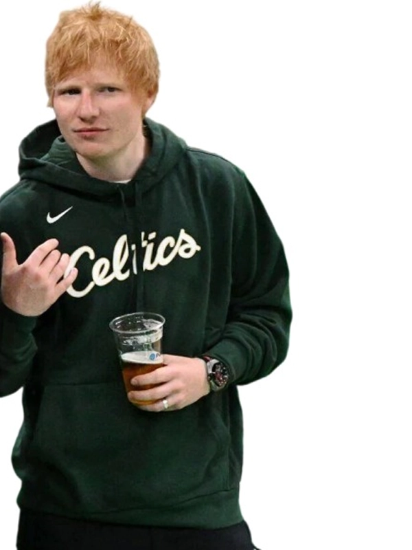 Ed Sheeran Boston Celtics Hoodie