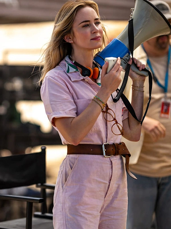 Emily Blunt The Fall Guy Pink Jumpsuit