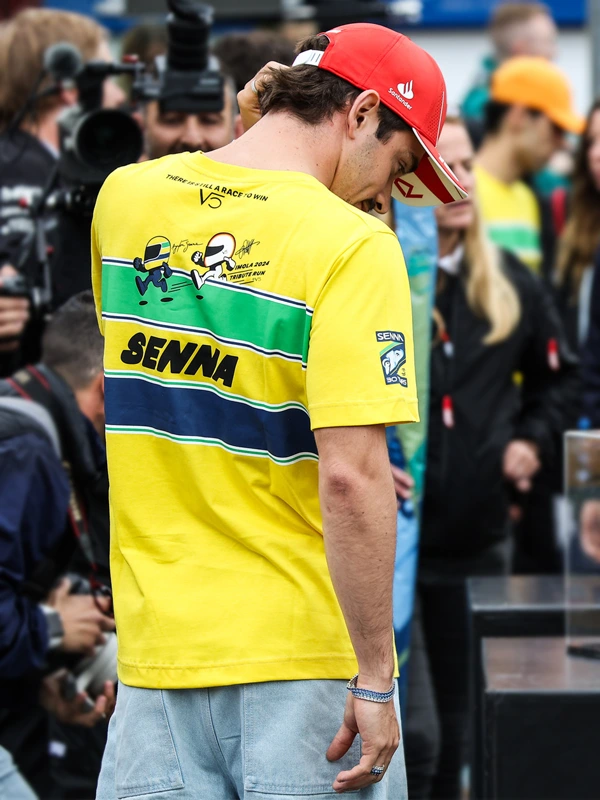 Ferrari F1 Forever Senna Yellow T-Shirt