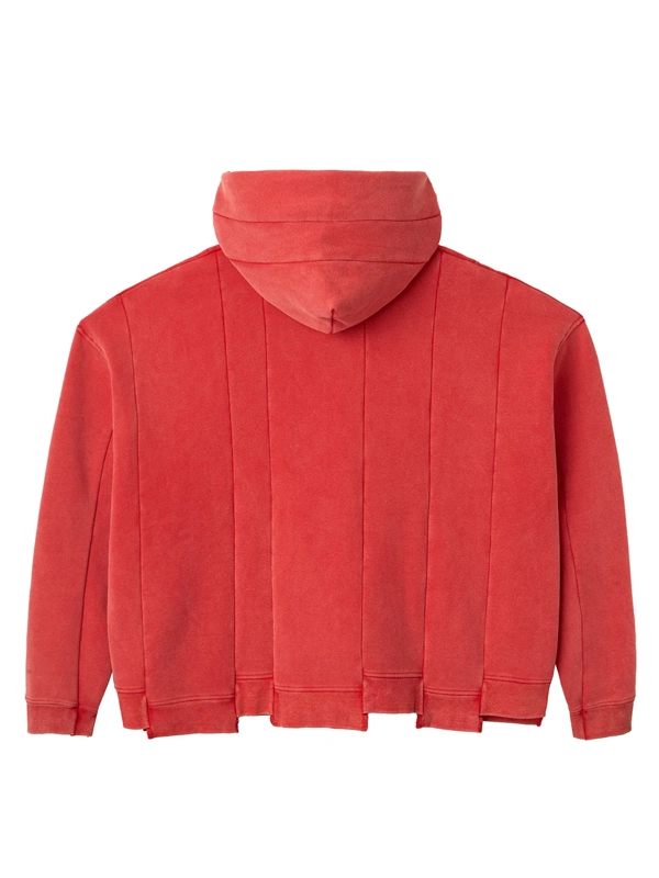 GV Gallery Raspberry Hills Spliced Hoodie Red