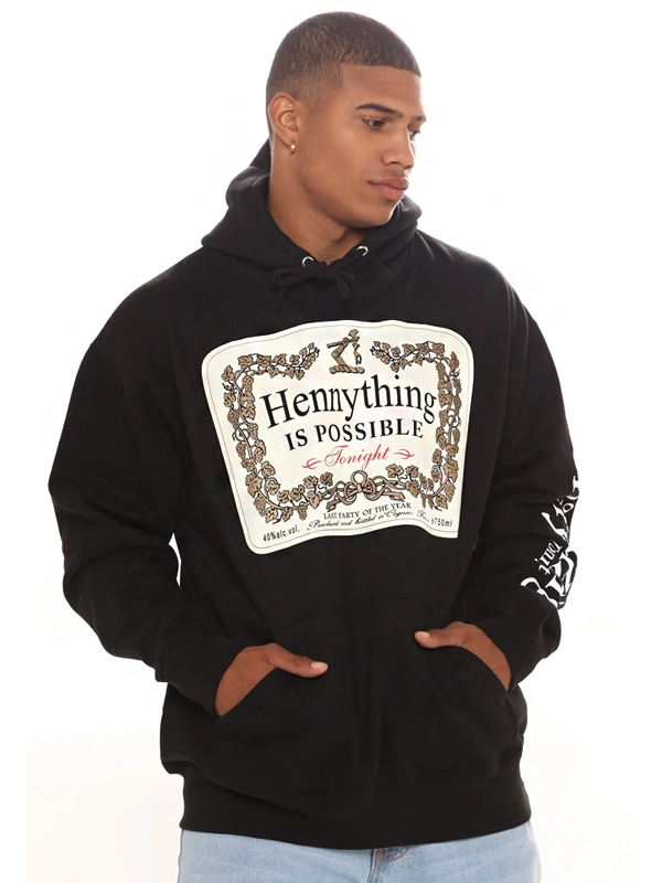 Hennything is Possible Hoodie Black