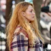 It Ends With Us Blake Lively Checked Jacket