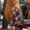 It Ends With Us Lily Bloom Plaid Jacket