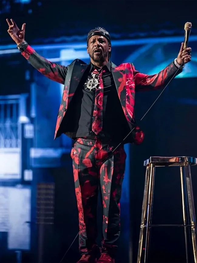 KATT WILLIAMS WOKE FOKE FLORAL SUIT