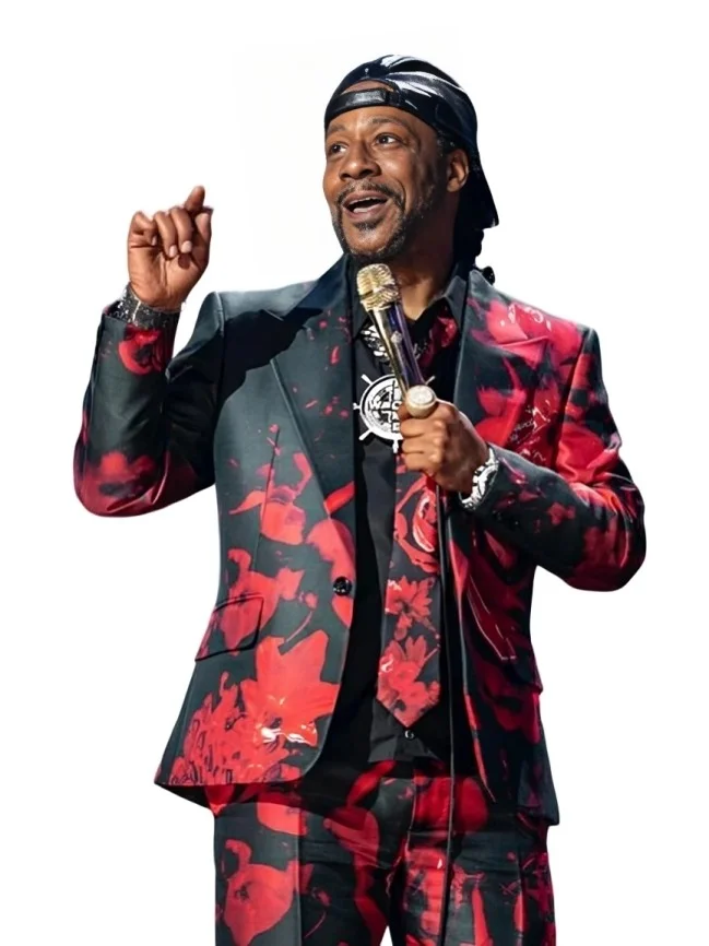 Katt Williams Woke Foke Suit | Floral Suit