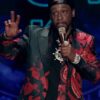 Katt Williams Woke Foke Black and Red Floral Suit