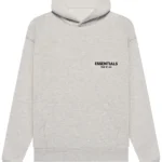 Light Oatmeal Essentials Hoodie