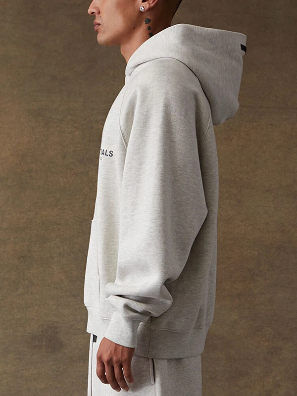 Light OatmealFear of God Essentials Hoodie