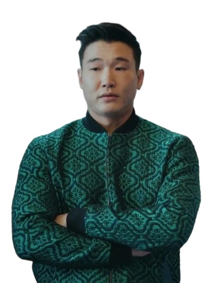 Loot S02 Joel Kim Booster Green Bomber Jacket