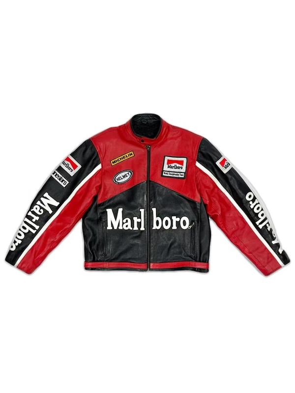 Marlboro Black & Red Racing Jacket