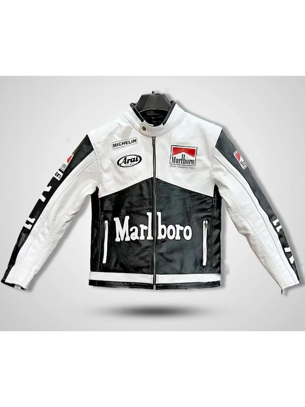 Marlboro Black & White Racing Jacket